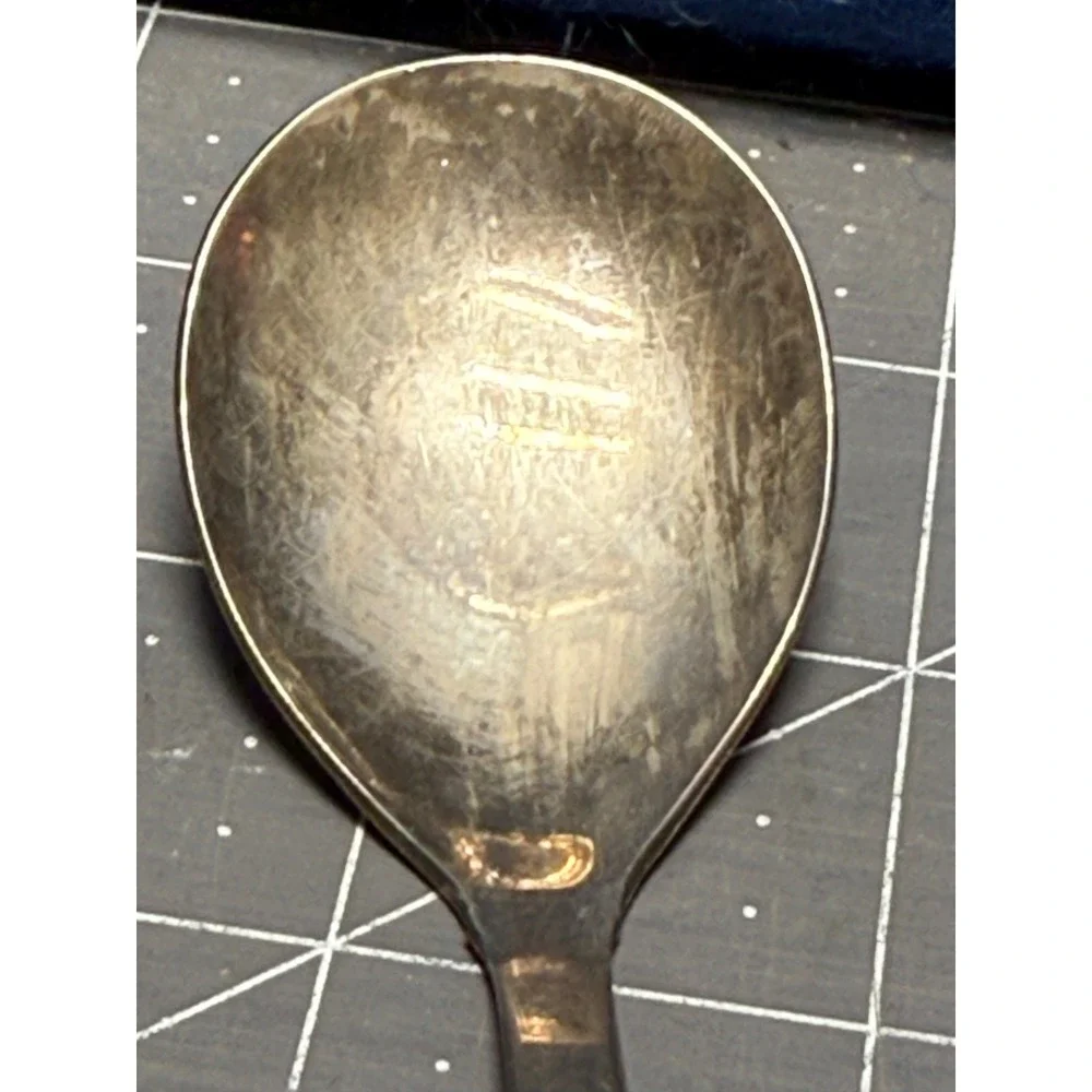 Sheffield England Silver‎ Plated Slotted Serving Spoon 1.5